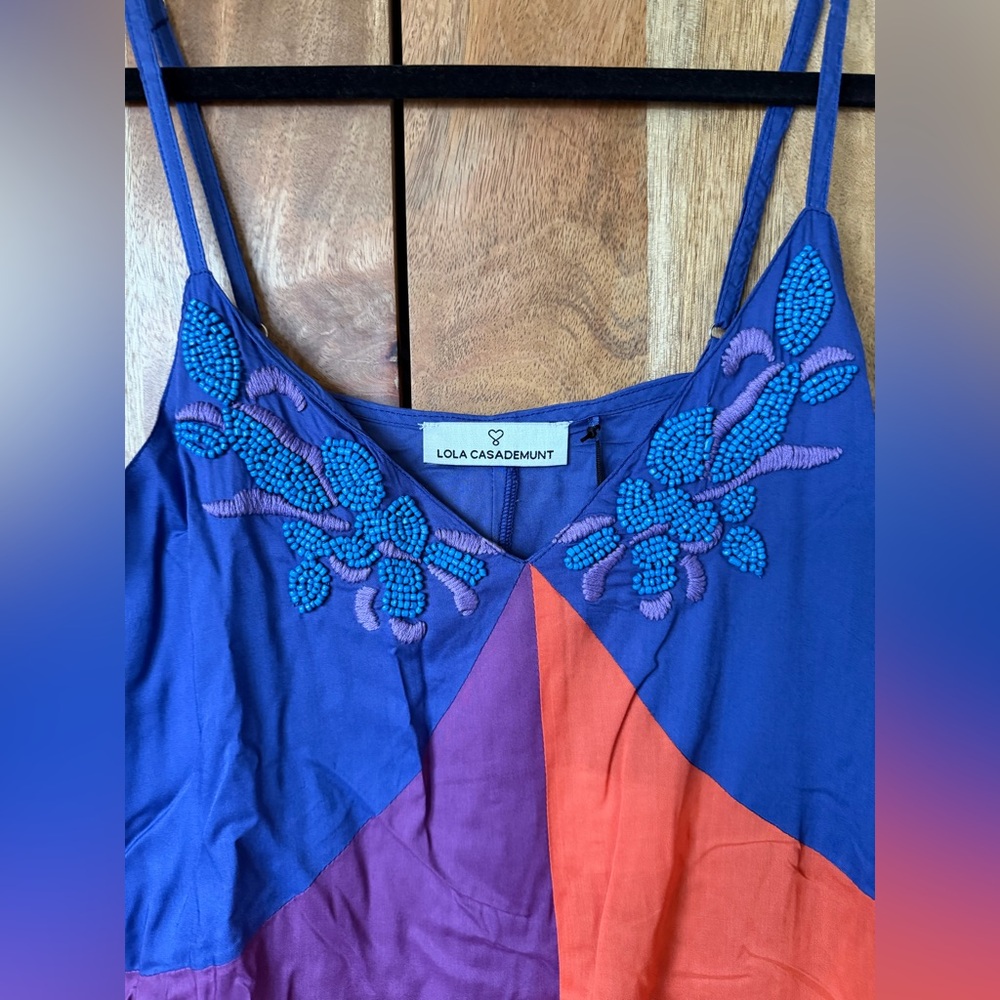 Lola Casademunt Color block Maxi Dress - Picture 3 of 5